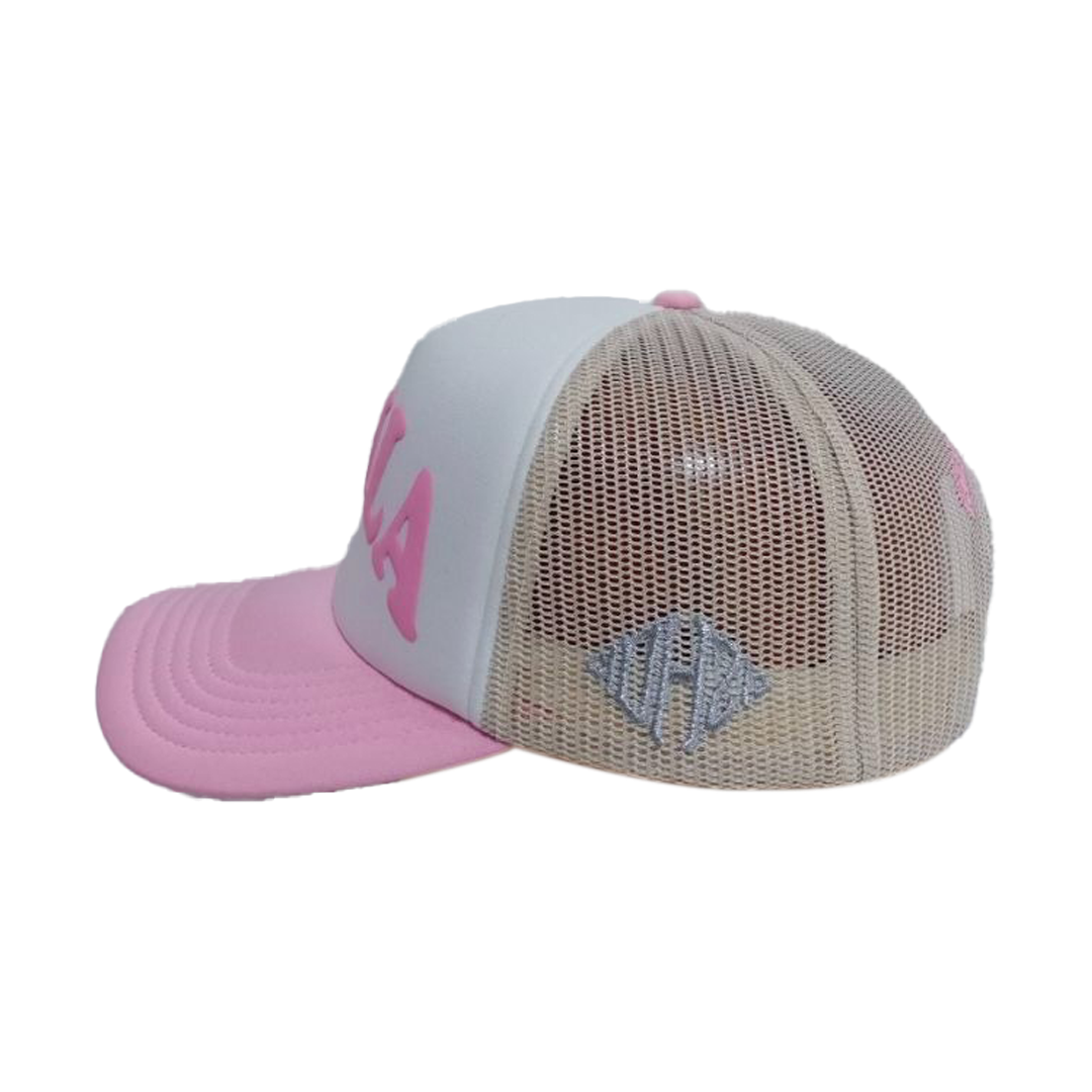 kthla foam trucker pink/wht